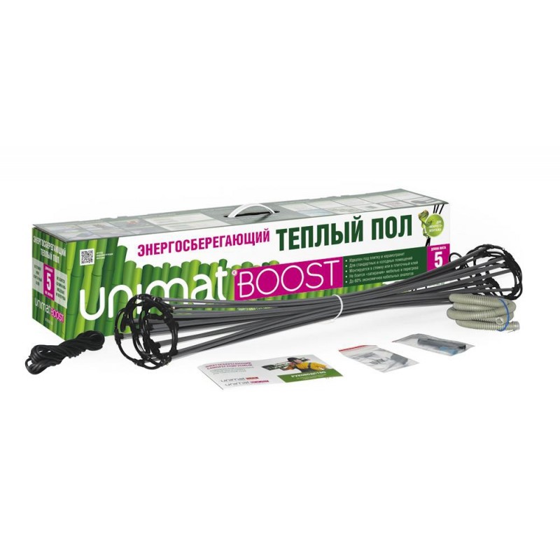 Купить теплый пол Unimat BOOST 160 Вт/м2, стержневой инфракрасный в .